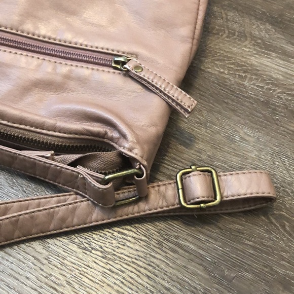 Cargo Crossbody bag, pinkish tan colour - Picture 12 of 13